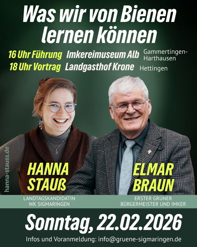 "Was wir von Bienen lernen können" mit Elmar Braun